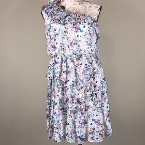 Candies one shoulder white/multi dress